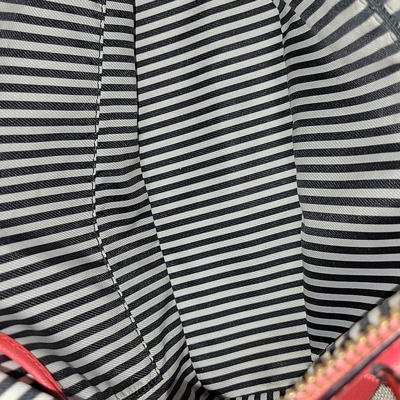 Kate Spade Red Saffiano Leather Satchel Crossbody Shoulder Bag w/ Wallet - Picture 13 of 16